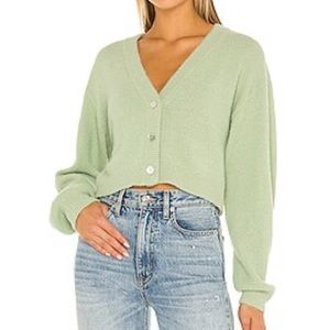 BCBGeneration Fuzzy Cropped Sweater